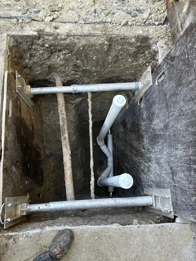 Experienced plumber completing Gas Line Repair work in Stamford